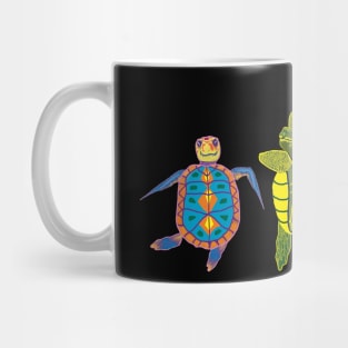 Dancing Turtles Mug